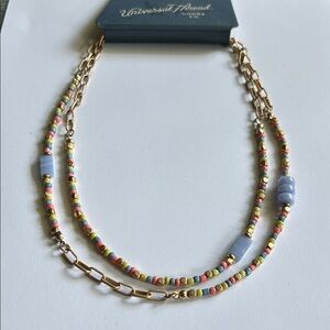 Universal Thread Women’s Semi Precious Colorful Beaded Layered Necklace